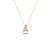Shine, 18-karat Yellow Gold Necklace with Diamond Pendant - A Shine, 18-karat Yellow Gold Necklace with Diamond Pendant - A