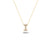 Shine, 18-karat Yellow Gold Necklace with Diamond Pendant - I Shine, 18-karat Yellow Gold Necklace with Diamond Pendant - I