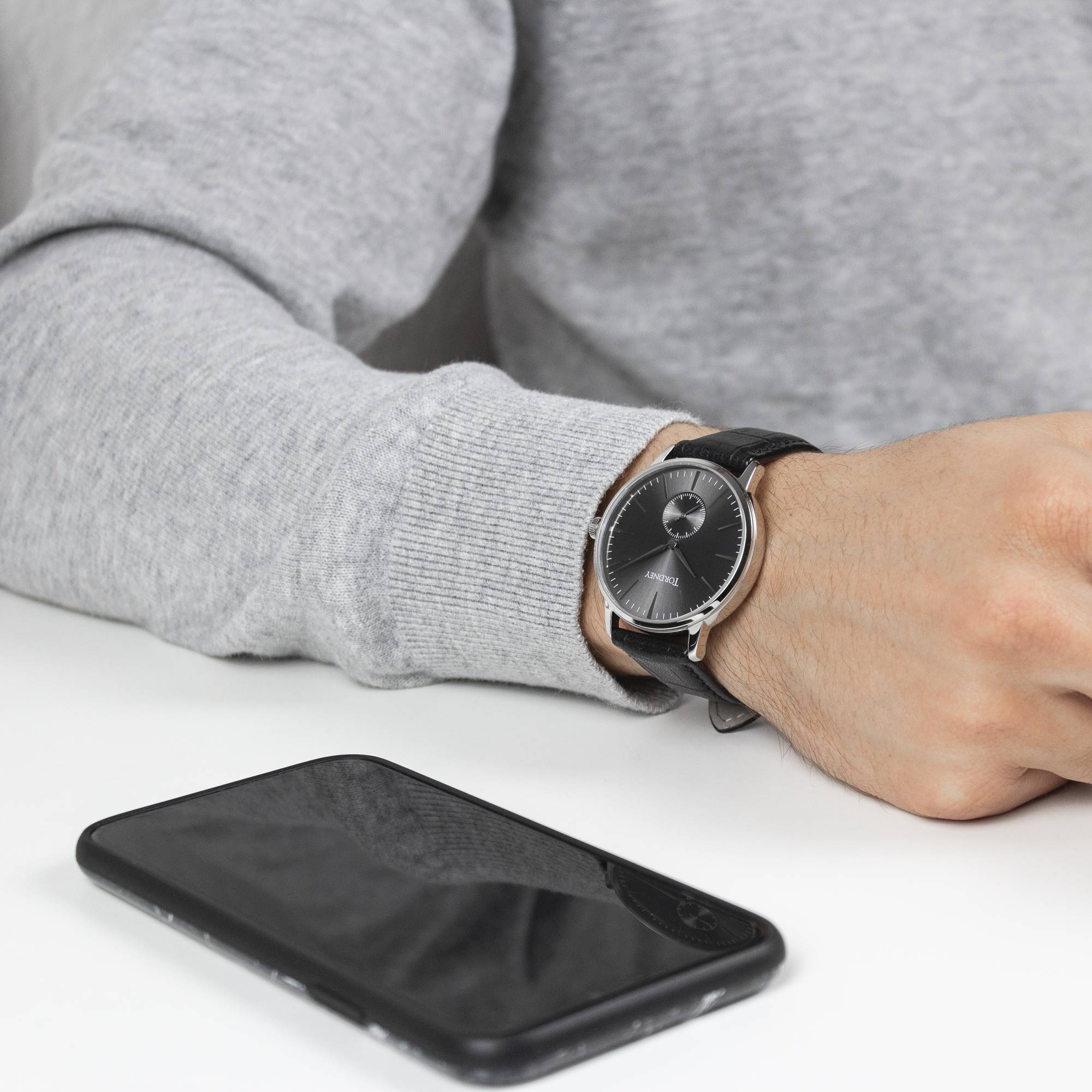 Mono, Warm Grey Dial/Black