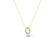 Shine, 18-karat Yellow Gold Necklace with Diamond Pendant - O Shine, 18-karat Yellow Gold Necklace with Diamond Pendant - O