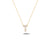Shine, 18-karat Yellow Gold Necklace with Diamond Pendant - T Shine, 18-karat Yellow Gold Necklace with Diamond Pendant - T
