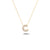 Shine, 18-karat Yellow Gold Necklace with Diamond Pendant - C