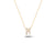 Shine, 18-karat Yellow Gold Necklace with Diamond Pendant - H