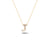 Shine, 18-karat Yellow Gold Necklace with Diamond Pendant - J