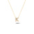 Shine, 18-karat Yellow Gold Necklace with Diamond Pendant - K