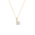Shine, 18-karat Yellow Gold Necklace with Diamond Pendant - L