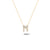 Shine, 18-karat Yellow Gold Necklace with Diamond Pendant - M