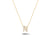 Shine, 18-karat Yellow Gold Necklace with Diamond Pendant - N