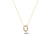 Shine, 18-karat Yellow Gold Necklace with Diamond Pendant - O