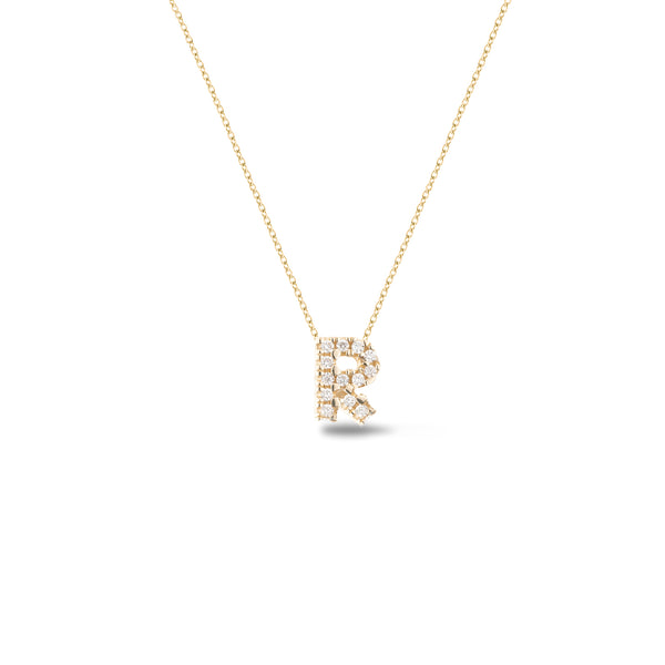 Shine, 18-karat Yellow Gold Necklace with Diamond Pendant - R