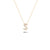 Shine, 18-karat Yellow Gold Necklace with Diamond Pendant - S