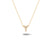 Shine, 18-karat Yellow Gold Necklace with Diamond Pendant - Y